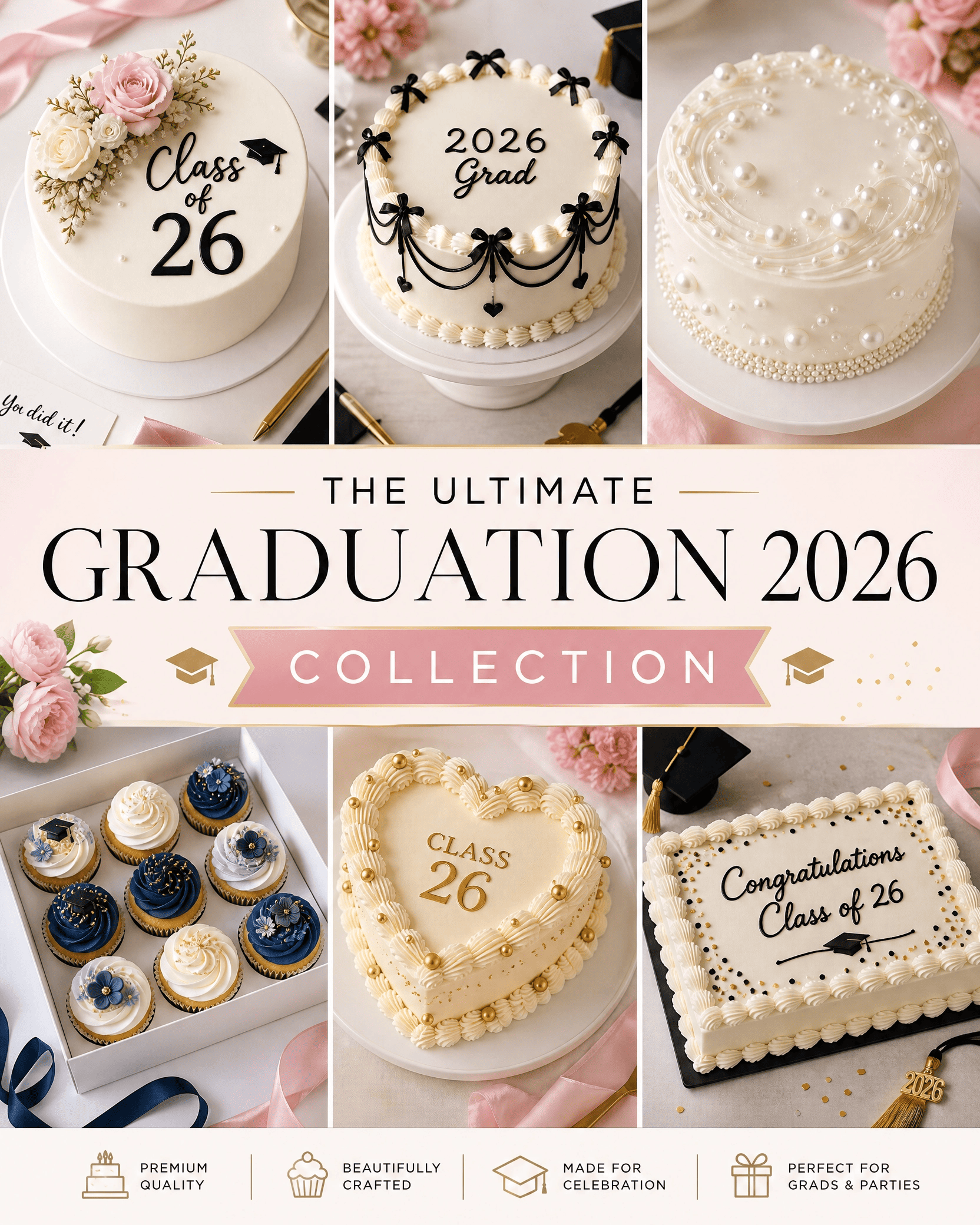 Graduation Cakes - Choose the Perfect One with Baqers